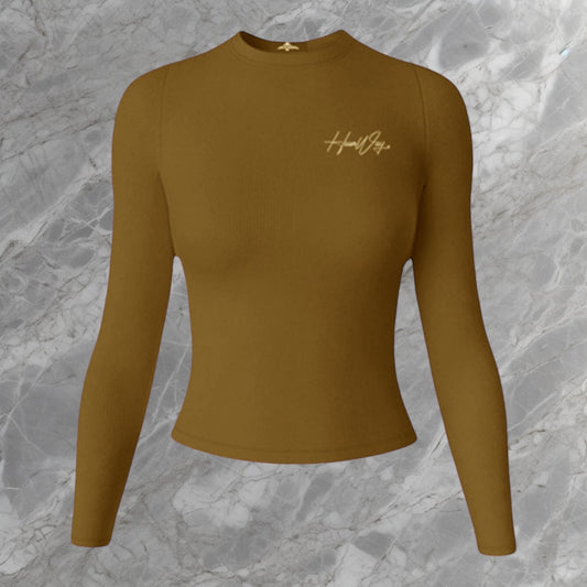 Brown Comfy Long Sleeve