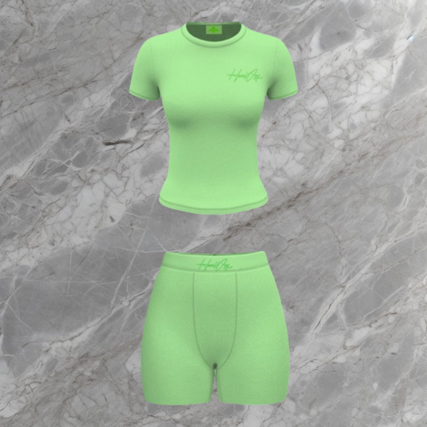 Light Green Two Piece