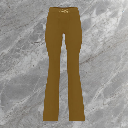 Brown Comfy Flares